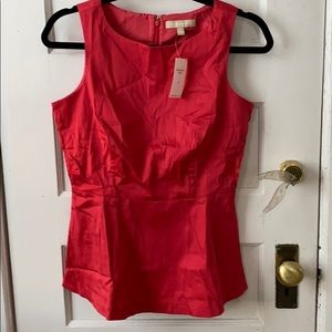 NWT Banana Republic peplum blouse